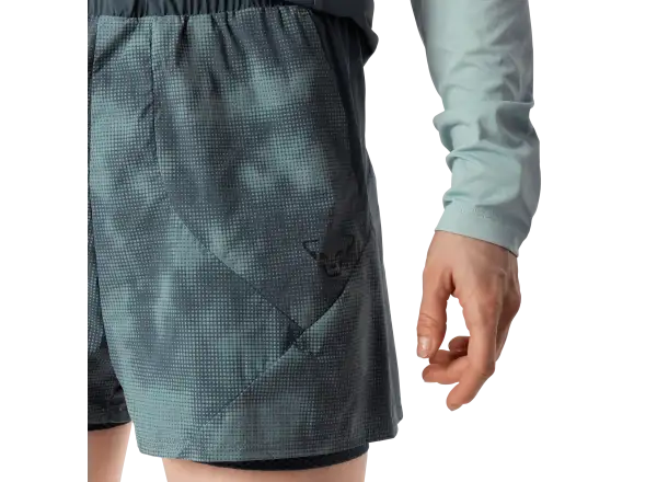 Dynafit Trail Reflective 2in1 women's running shorts Cinder