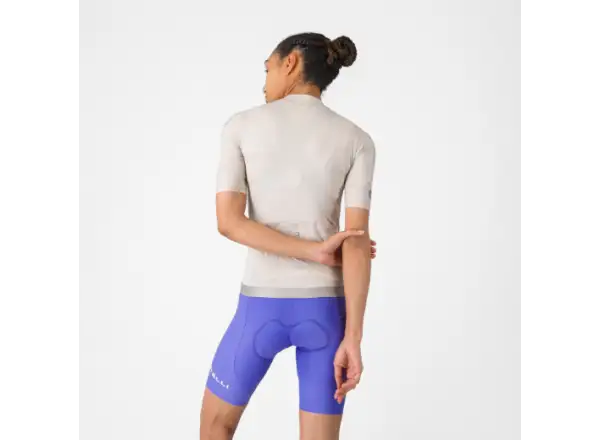 Castelli Espresso 2 W women's shorts with pad and bib Ultraviolet