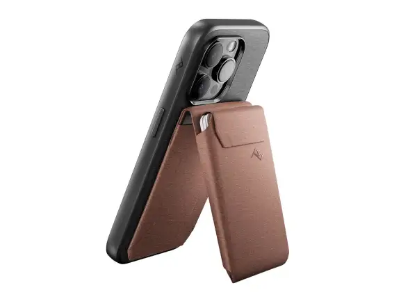 Peak Design Wallet Stand magnetic wallet for phone Redwood