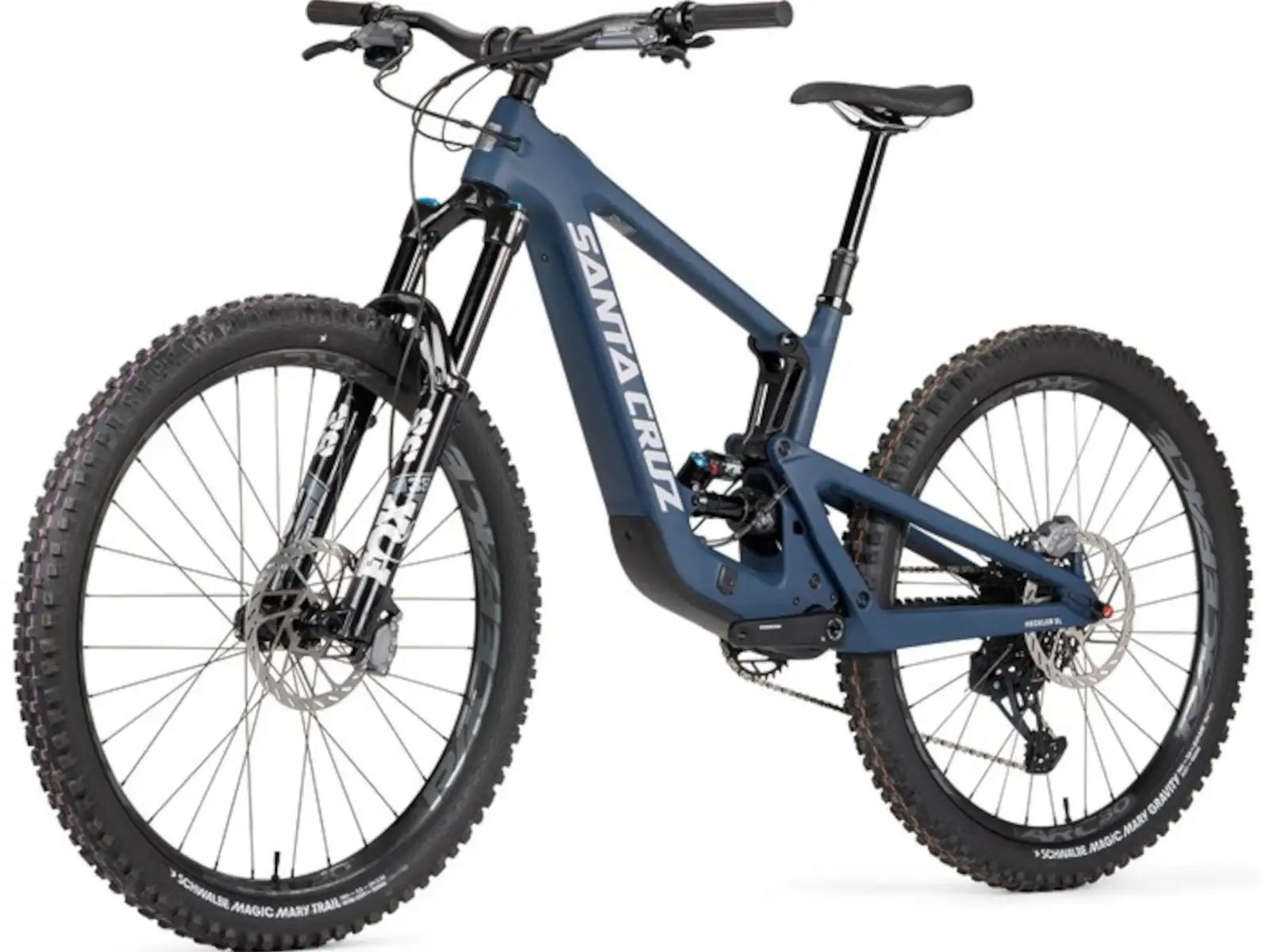 Santa Cruz Heckler SL 1 C MX Stout full-suspension e-bike Matte Dark Blue