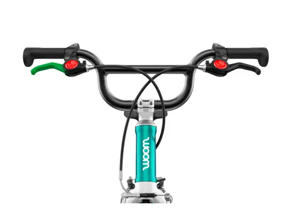 Woom GO 3 Automagic children's bike 16" Metallic Turquoise