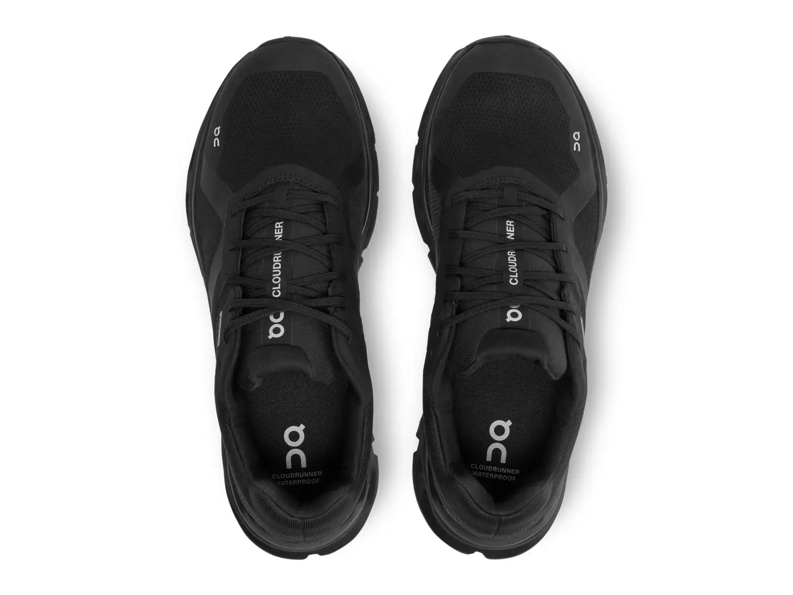 On Cloudrunner Waterproof Running Shoes Men Black