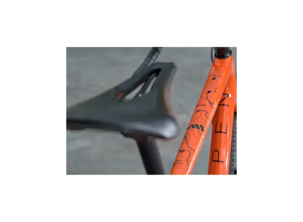 All Mountain Style frame protection decals Gravel/Road Sterrato Black