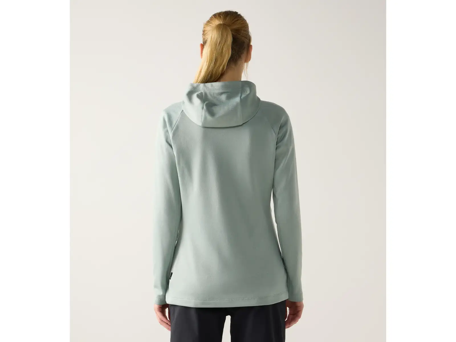 Haglöfs Korp Mid Hood women's sweatshirt Dew Green