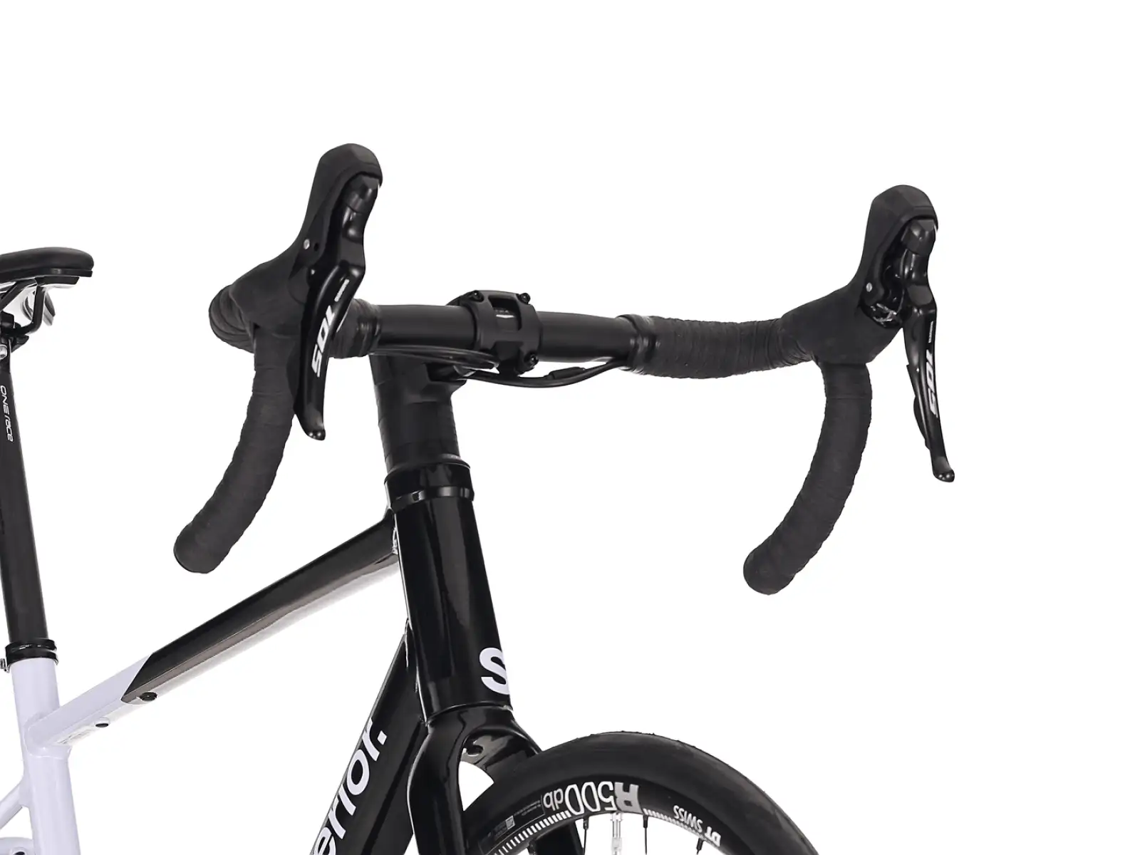 Superior XR 6.5 GF road bike Gloss Black / White