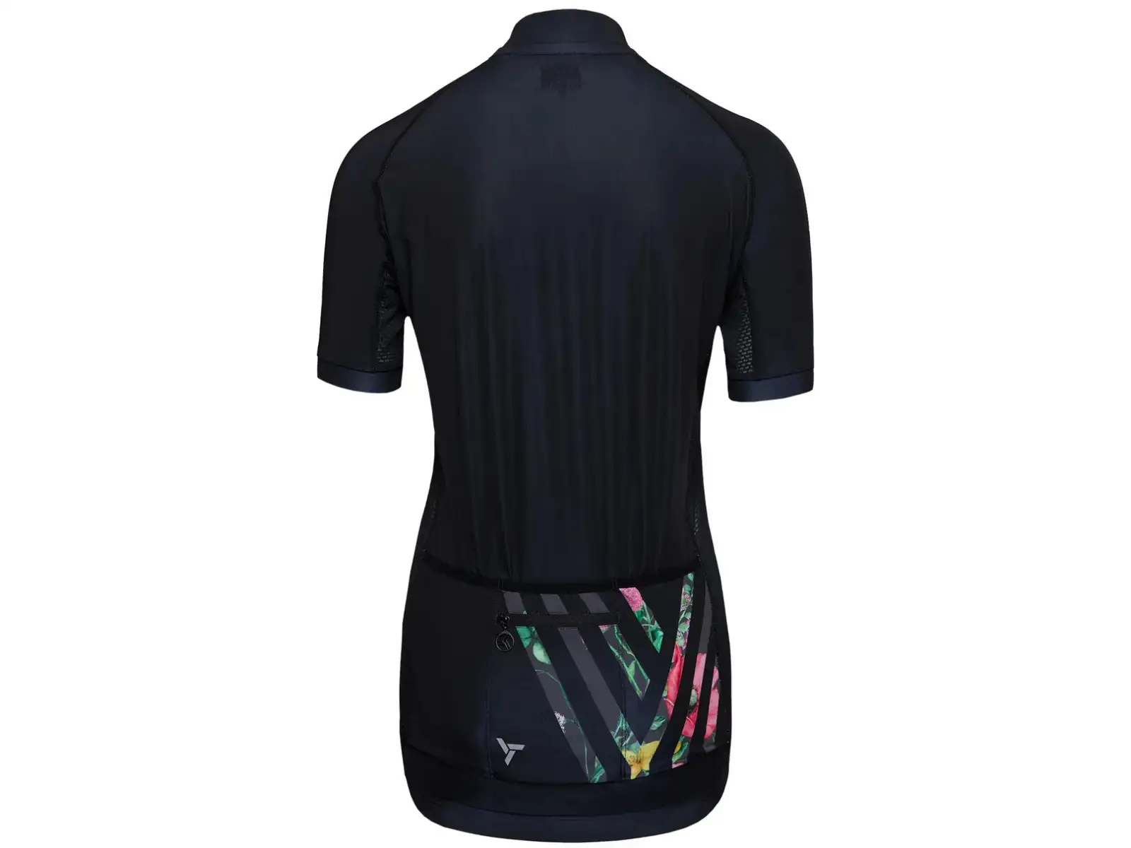 Silvini Calnia women's jersey short sleeve Black/Charcoal