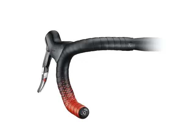 Ciclovation Advanced Leather Touch handlebar tape black/red