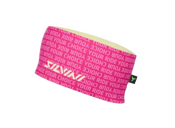 Silvini Agri headband Fuschia/Black