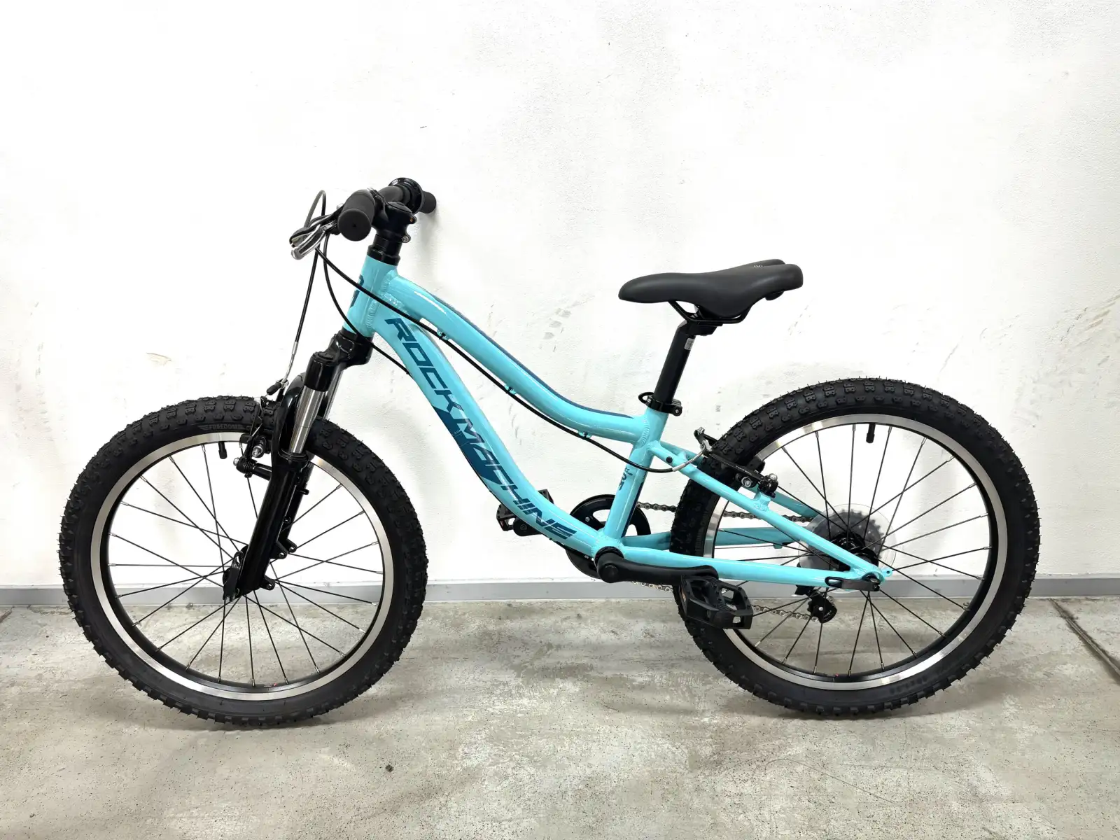 Rock Machine Storm 20 VB kids bike cyan/petrol blue SAMPLE