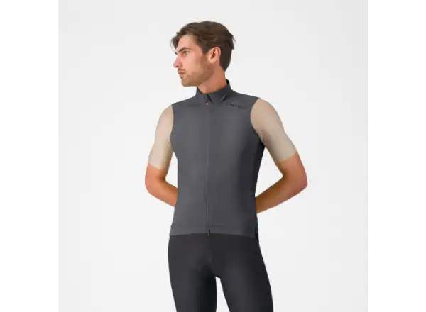 Castelli Espresso 2 men's vest Smoky Gray