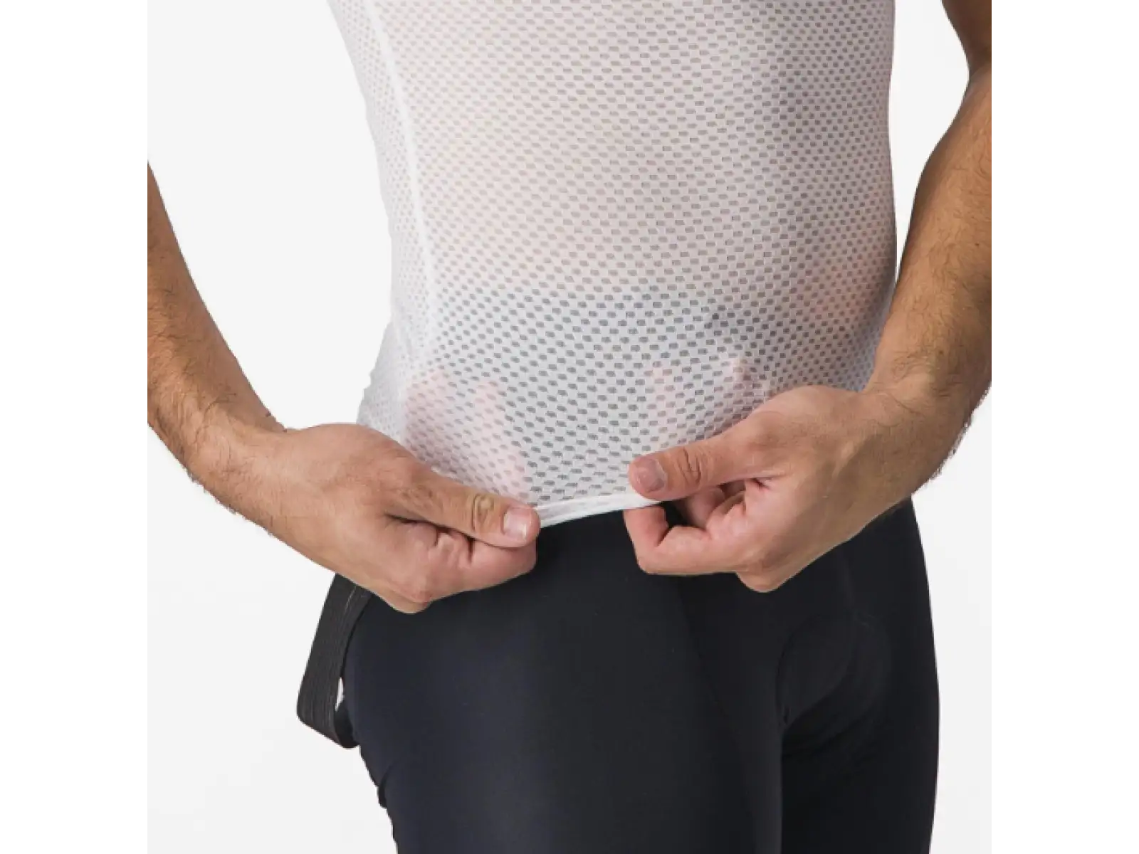 Castelli Pro Mesh 2.0 functional T-shirt short sleeve White