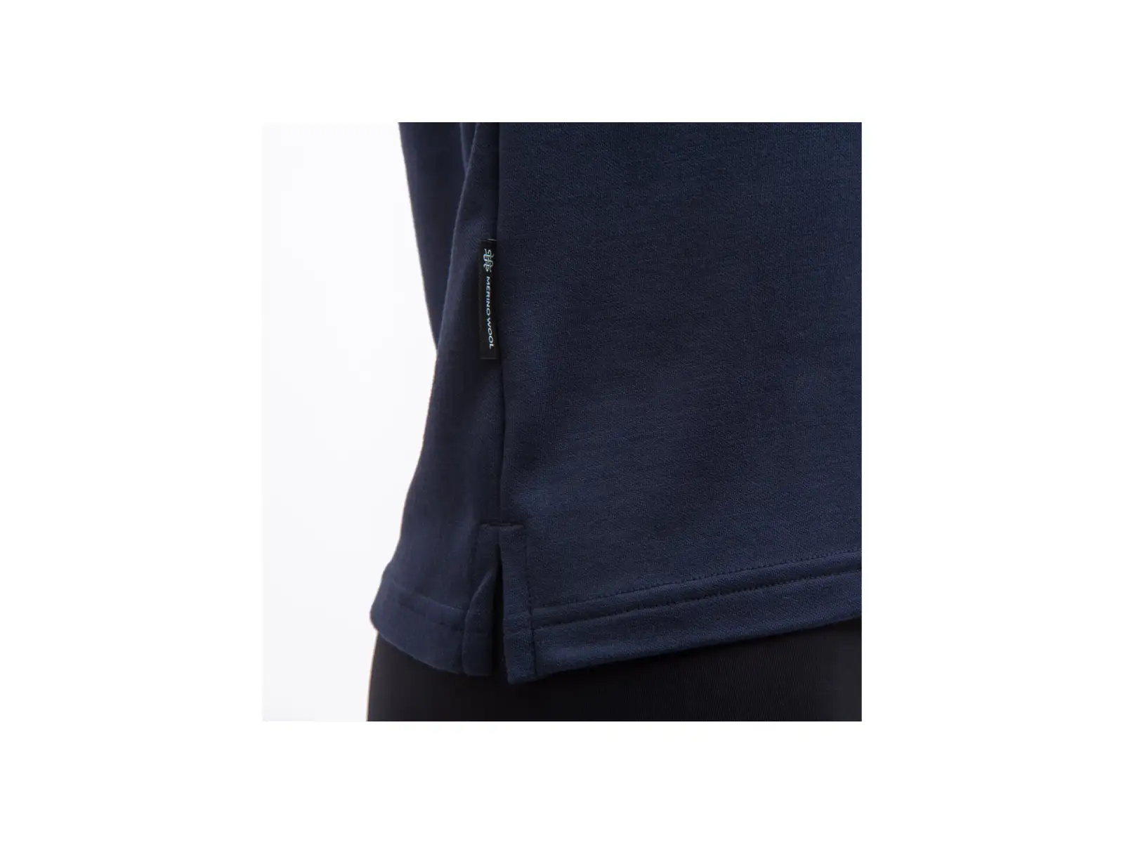 Sensor Merino Blend Moon women's short sleeve T-shirt Deep Blue