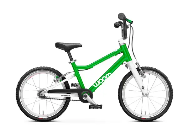 Woom 3 Green Automagic 16" children's bike