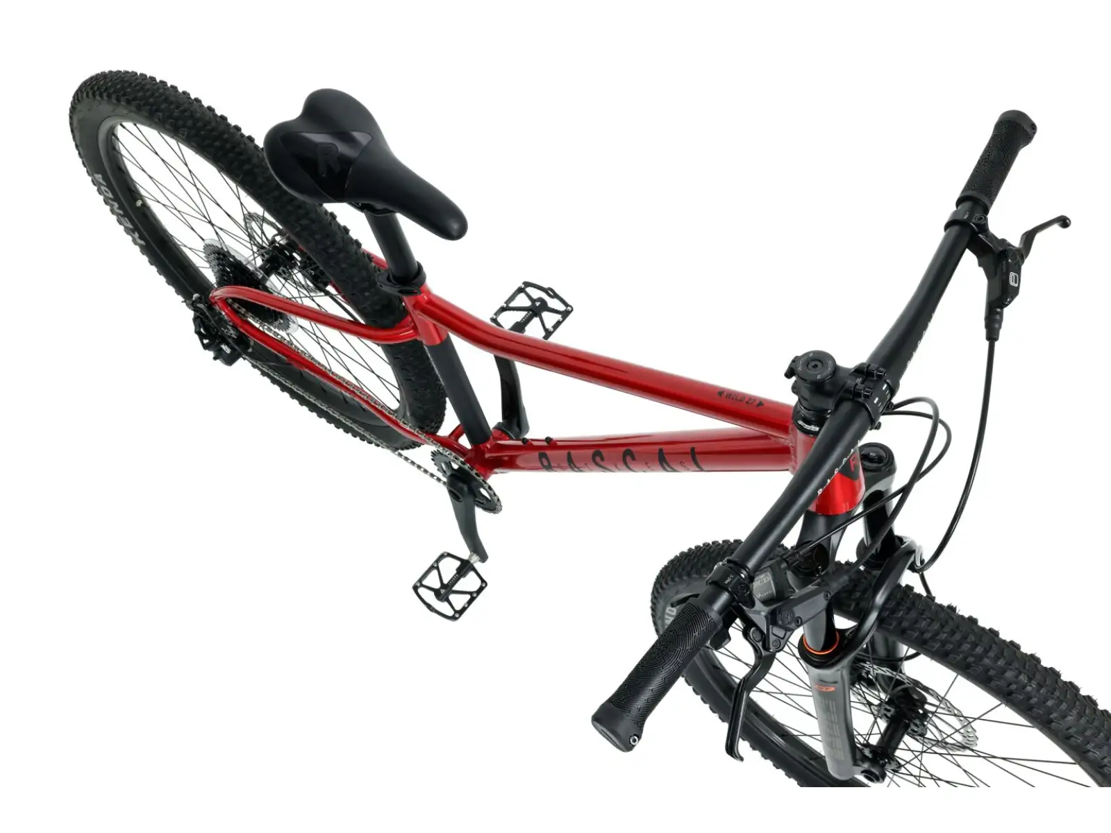 Rascal Wild 27 kids' bike Ruby Red