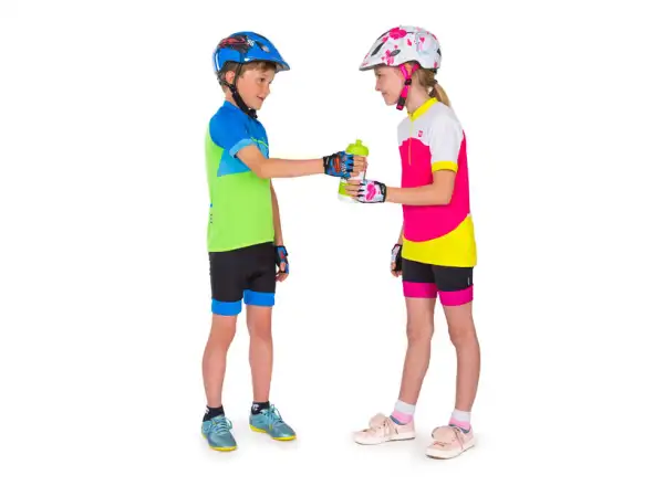 Etape Tiny children's cycling gloves short blue auto