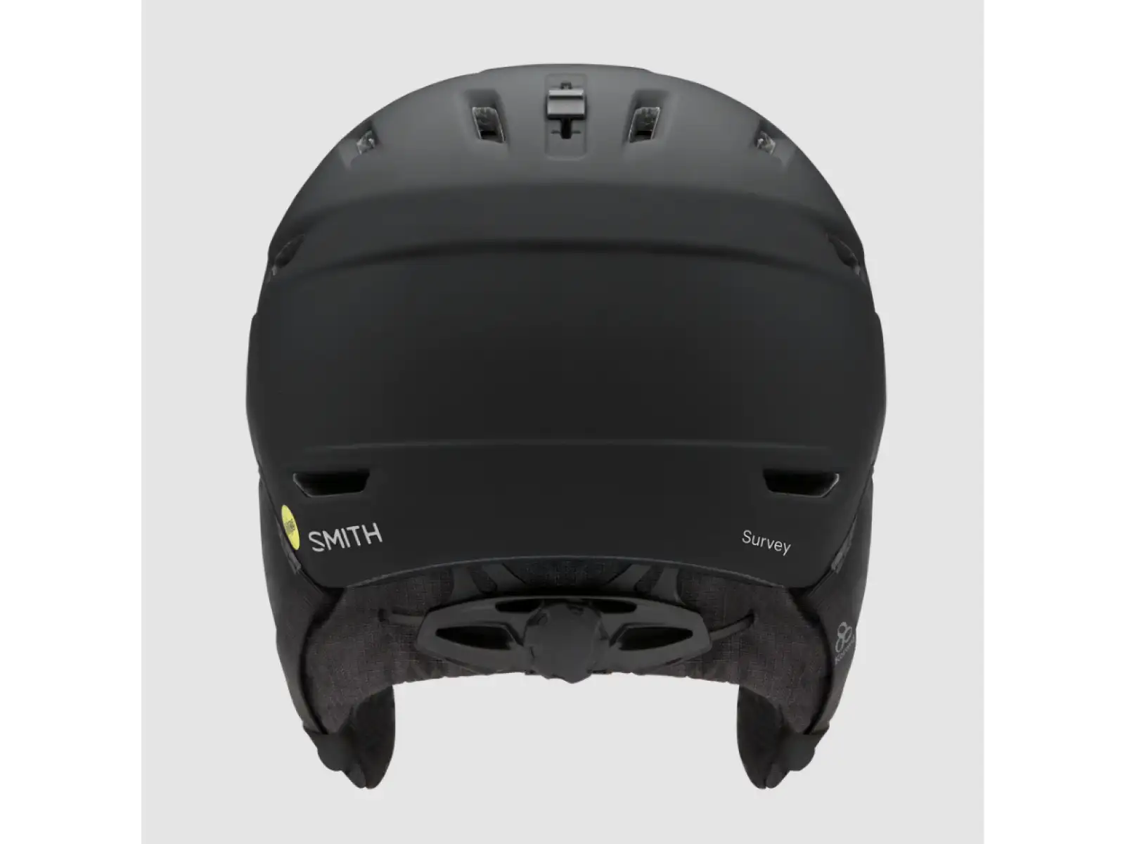 Smith Survey EU ski helmet Matte Black / ChromaPop Everyday Green Mirror