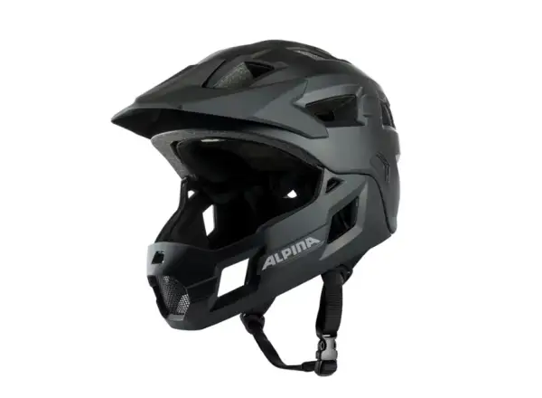 Alpina Rupi Kids Helmet Black Matt, size 50-55 cm