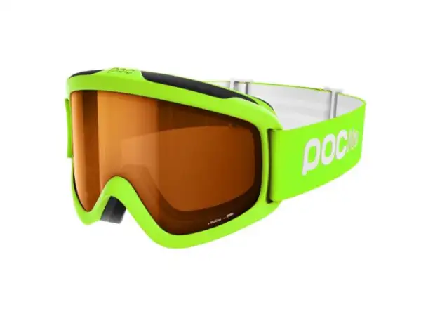 POC POCito Iris children's ski goggles Fluorescent Yellow/Green size Uni