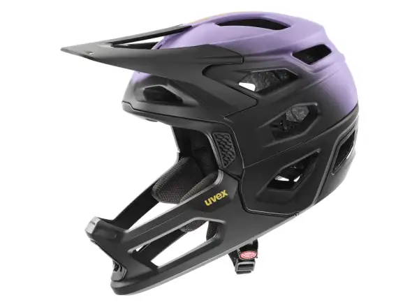 Uvex Revolt helmet Lilac/Black Matt