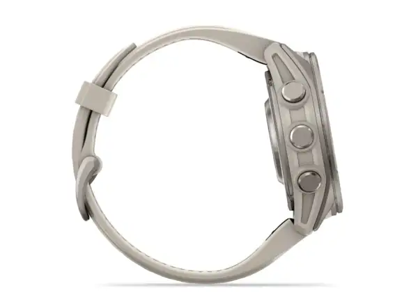Garmin fenix 9–43 mm smart watch Titanium Fog Gray