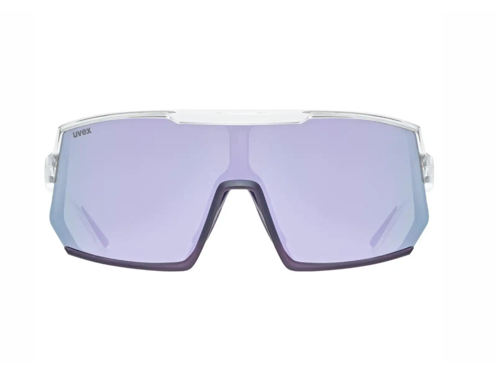 Uvex Sportstyle 235 glasses Clear/Met Purple/Mirror Lavender
