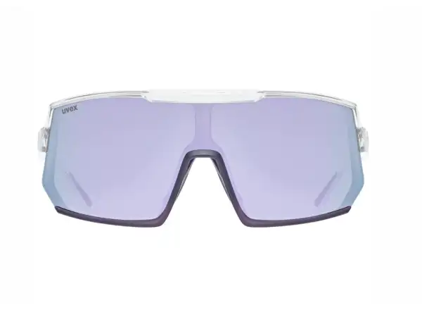 Uvex Sportstyle 235 glasses Clear/Met Purple/Mirror Lavender