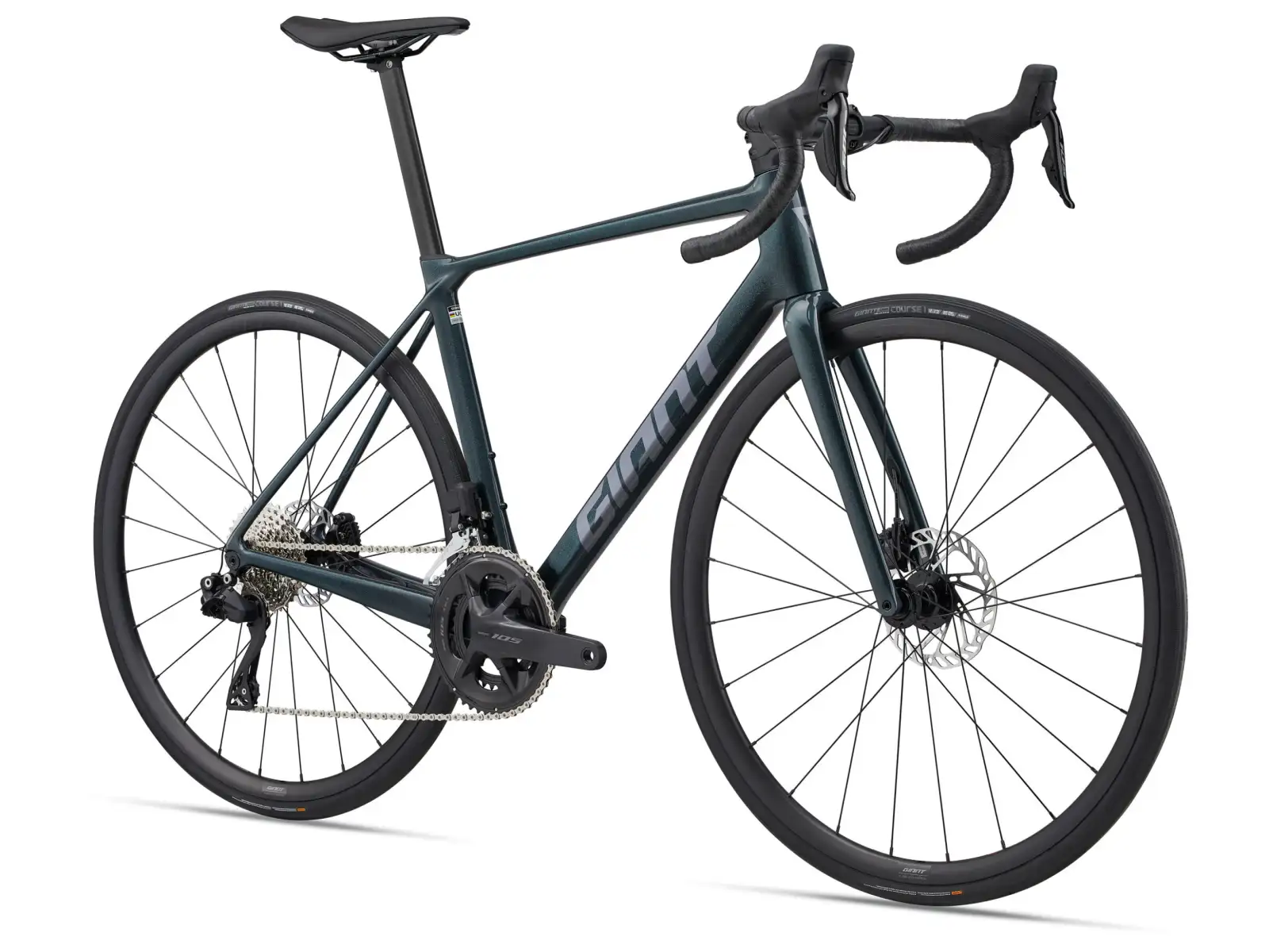 Giant TCR Advanced 1 gravel bike Asphalt Green