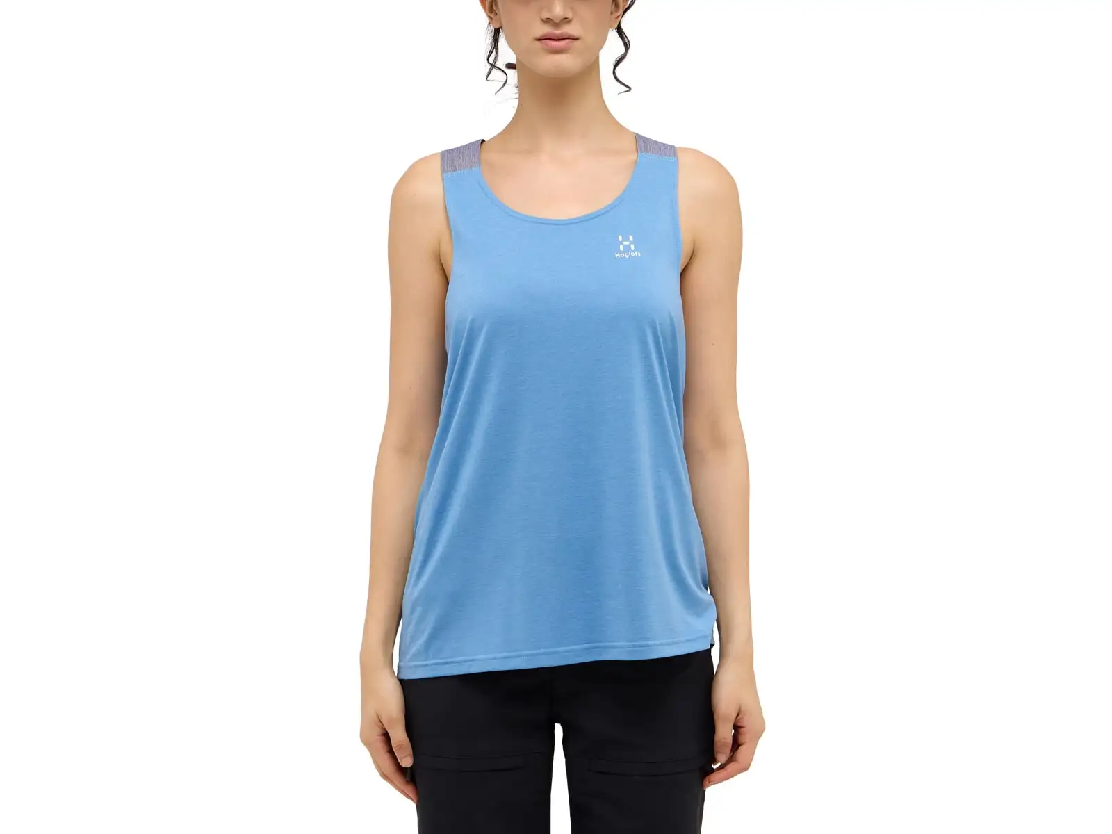 Haglöfs Ridge Hike women's tank top light blue