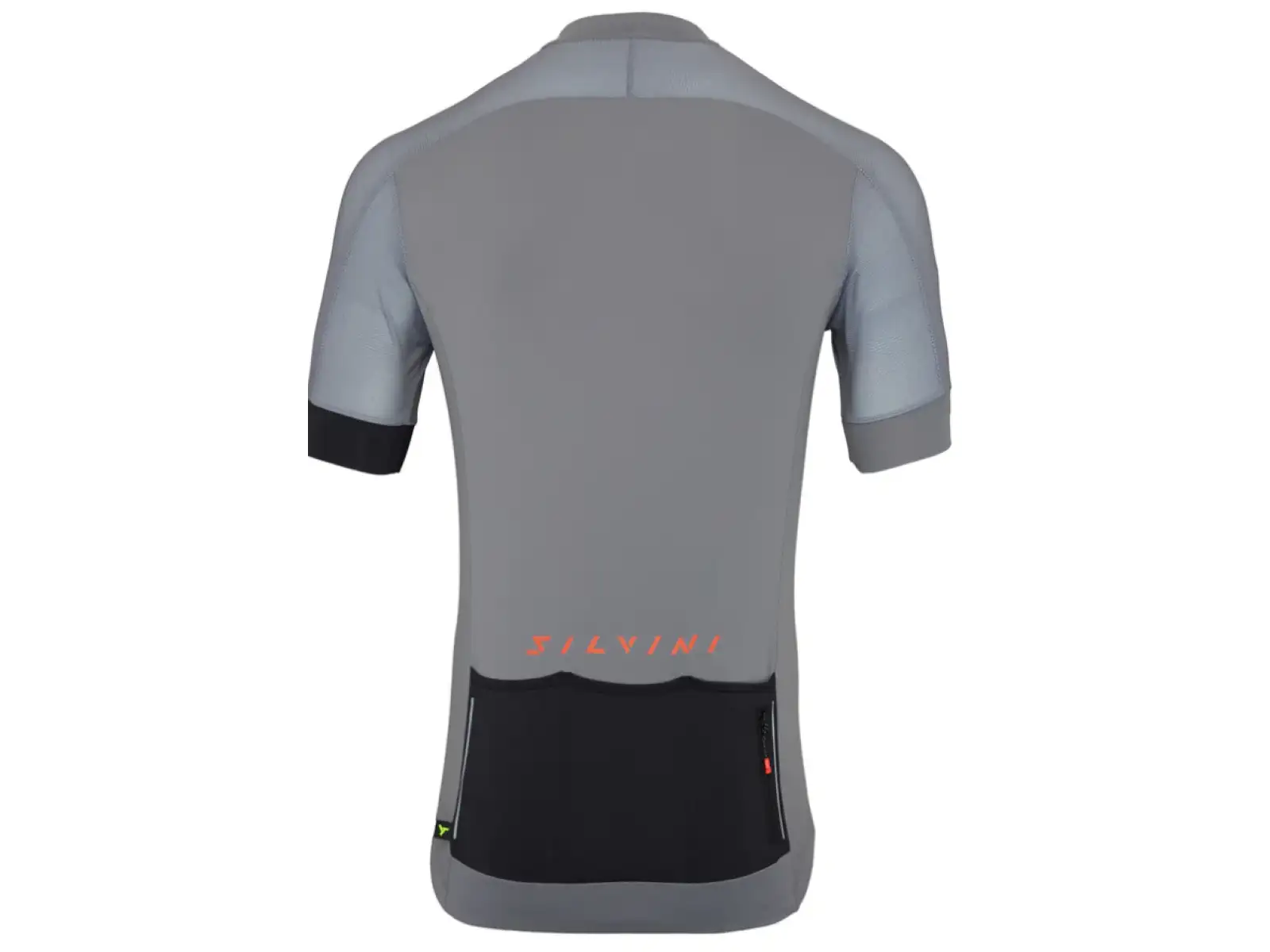 Silvini Carnio men's jersey short sleeve Grey/Black