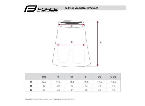 Force Daisy women's cycling skirt with liner black
