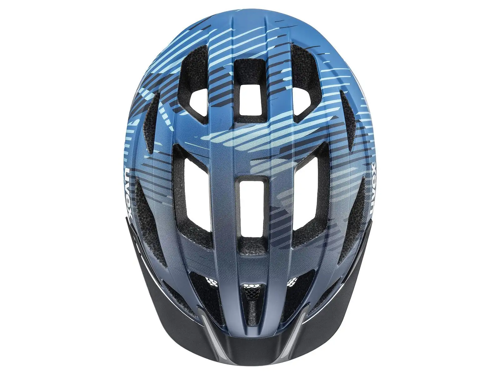 Uvex Air Wing 2 CC children's helmet Dusk-Bubble Blue Matt