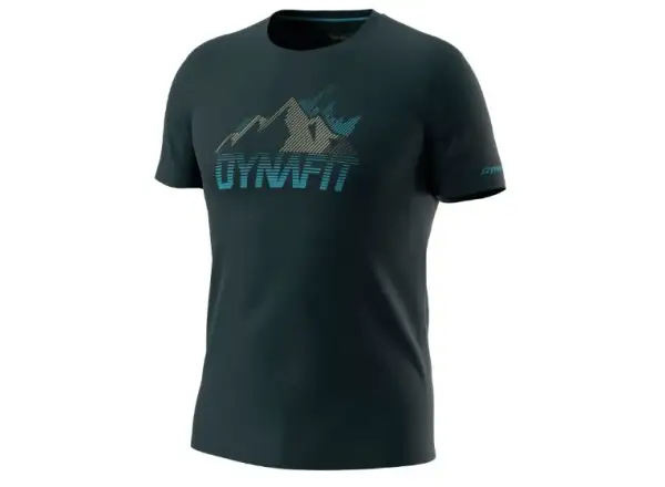 Dynafit Transalper Graphic men's T-shirt Blueberry