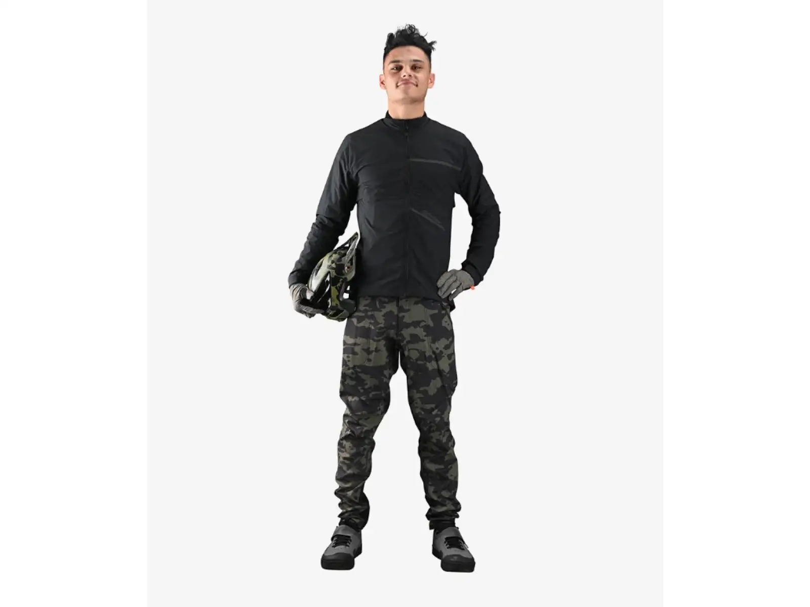 Troy Lee Designs Shuttle men's jacket Solid black