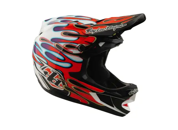 Troy Lee Desing D4 Composite Mips helmet White/Red
