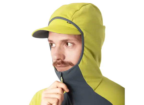 Dynafit Radical Polartec Hooded men's jacket Golden Lime/0720