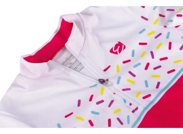 Etape Rio kids jersey short sleeve pink/white
