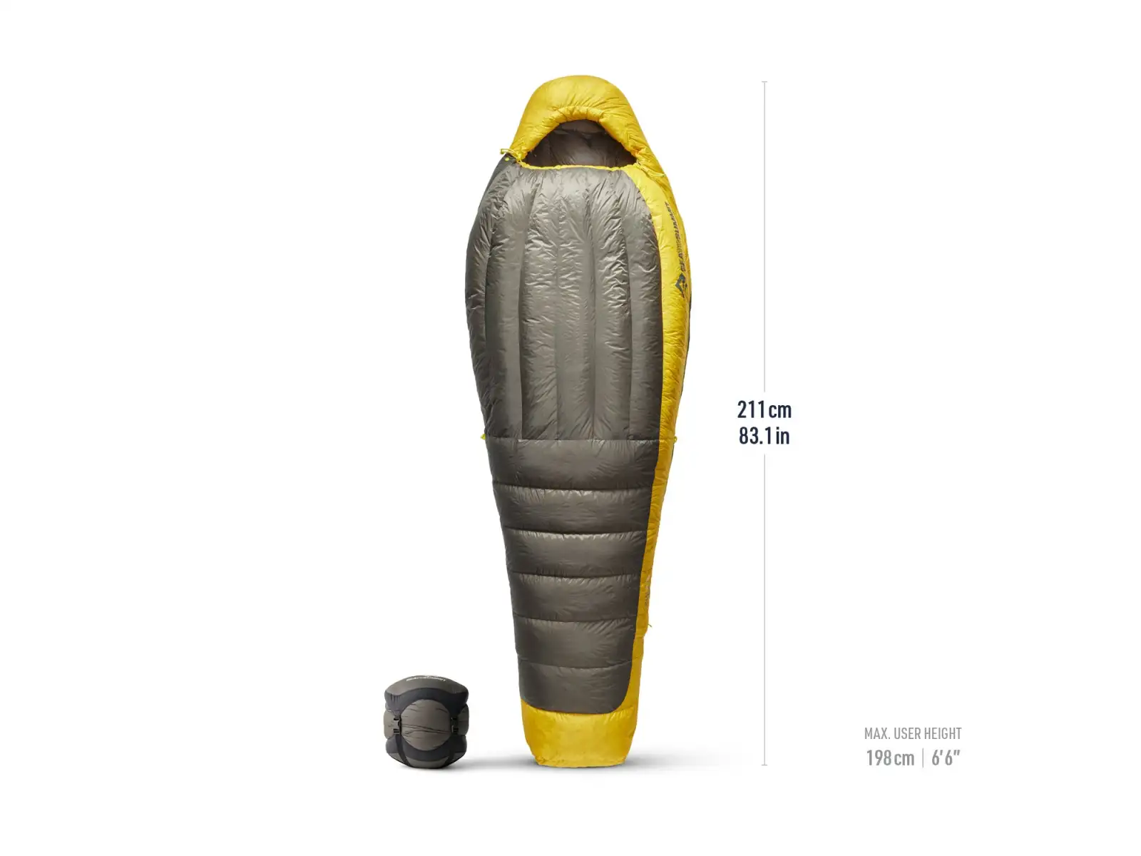 Sea To Summit Spark Down Long sleeping bag -9C Beluga