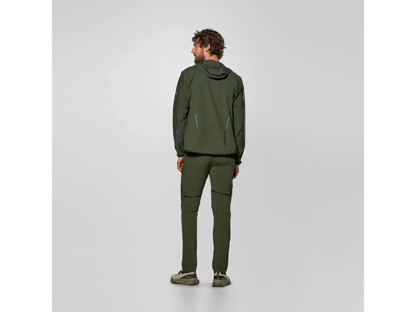 Salewa Pedroc Wind Light men's sweatshirt Dark Olive