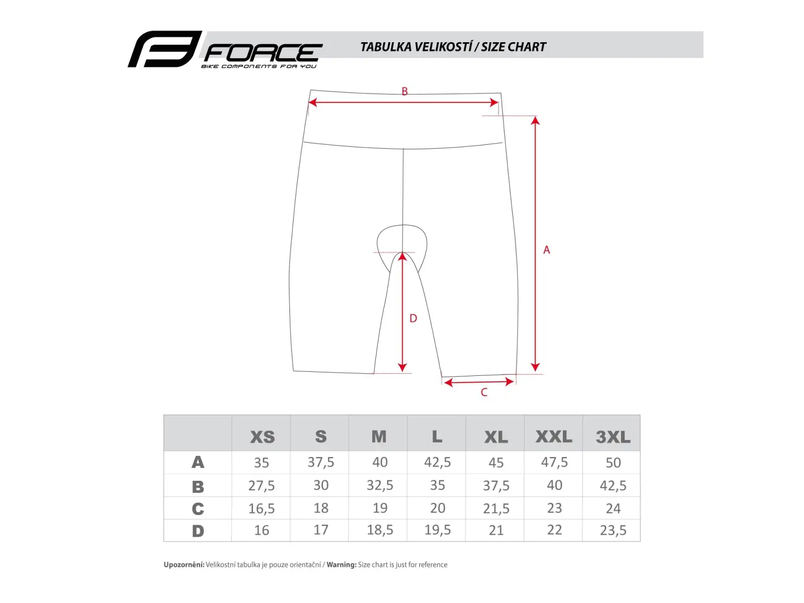 Force Victory women's shorts with insert black