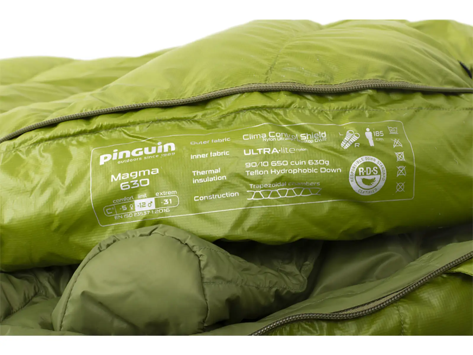 Pinguin Magma 630 Sleeping Bag -12°C 185 cm blue