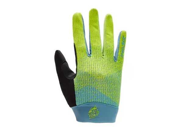 Silvini Calvi children's gloves Blue/Neon