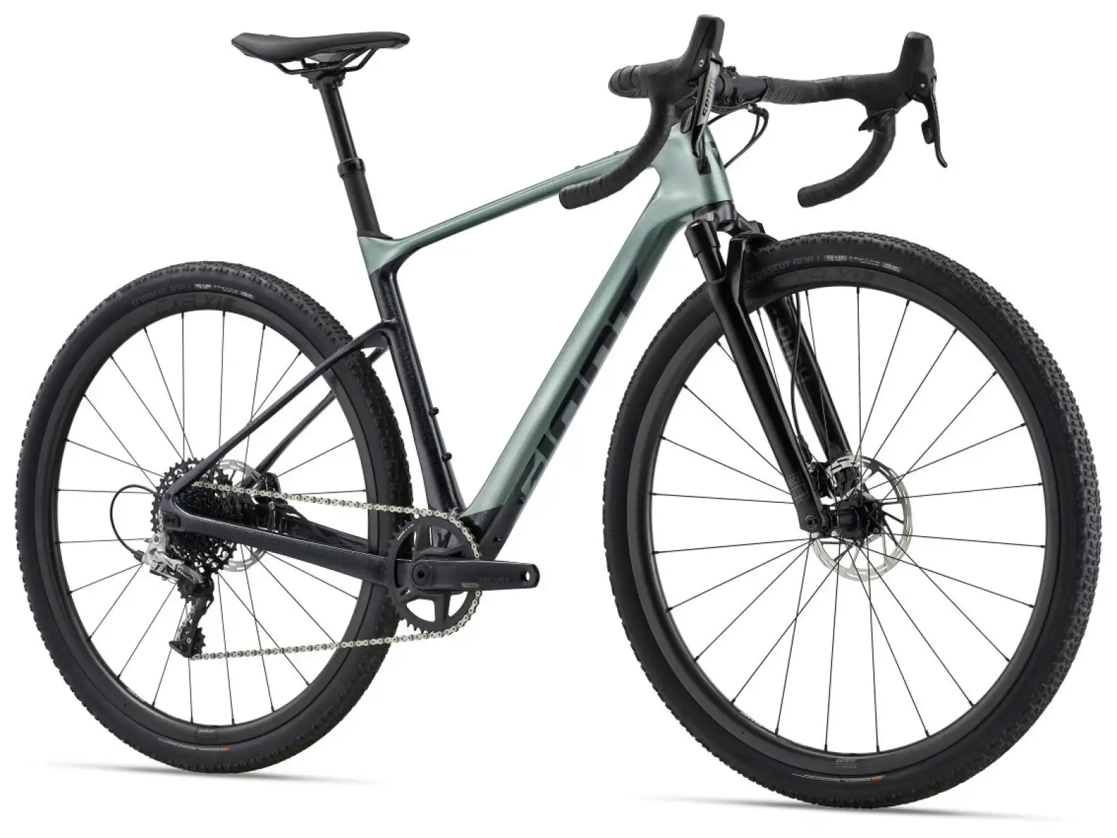 Giant Revolt X Advanced Pro 2 gravel bike Misty Forest