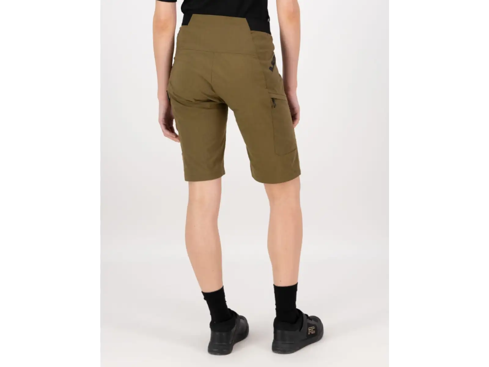 Mons Royale Diversion Merino Trail women's shorts Dark Olive