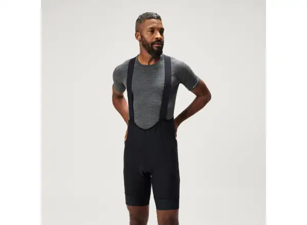 Endura Loop men's shorts with pad and bib Black