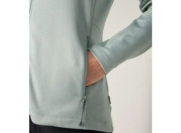 Haglöfs Korp Mid Hood women's sweatshirt Dew Green
