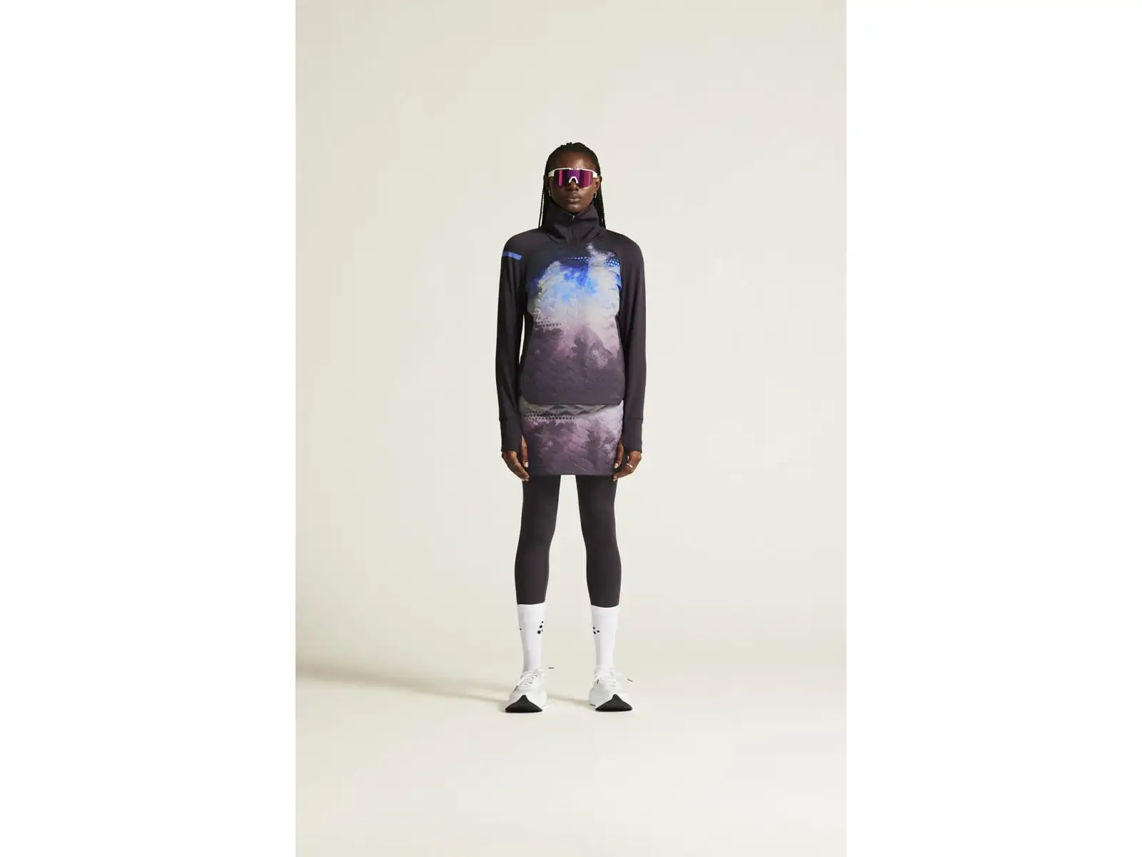 Craft ADV SubZ Sweater women's running jacket purple
