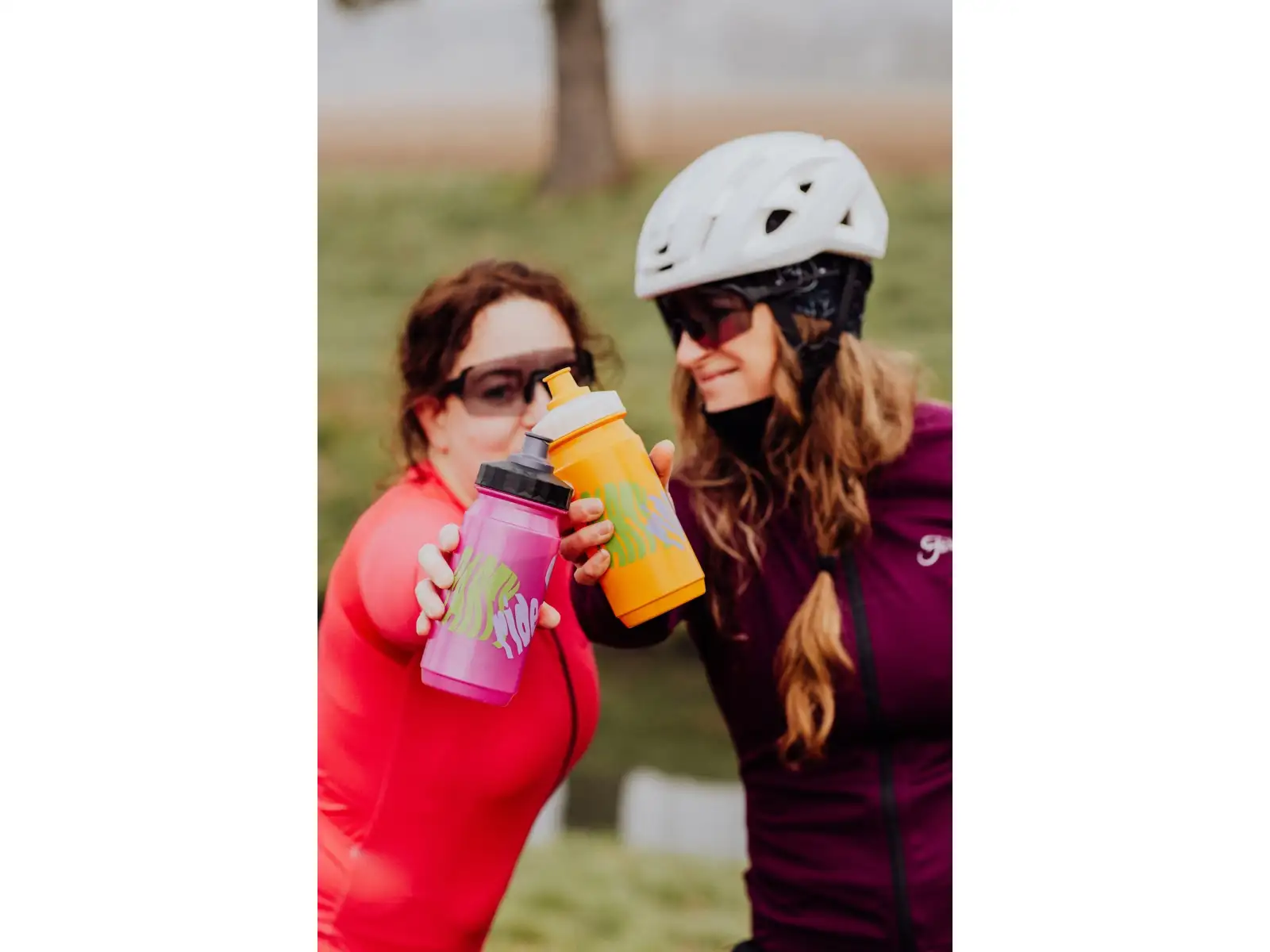 Force Party Ride cycling bottle 550 ml yellow