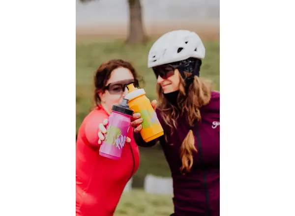 Force Party Ride cycling bottle 550 ml yellow