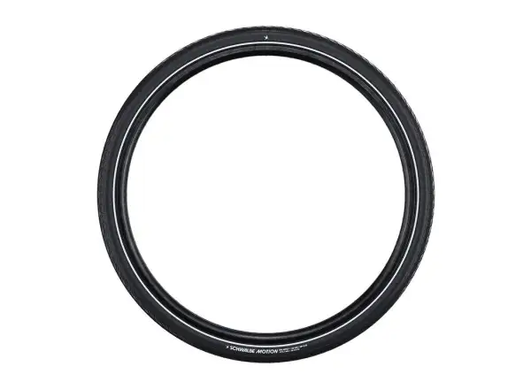 Schwalbe 55-559 Motion Big Apple E-25 Wire, RaceGuard tire Schwarz/Reflex
