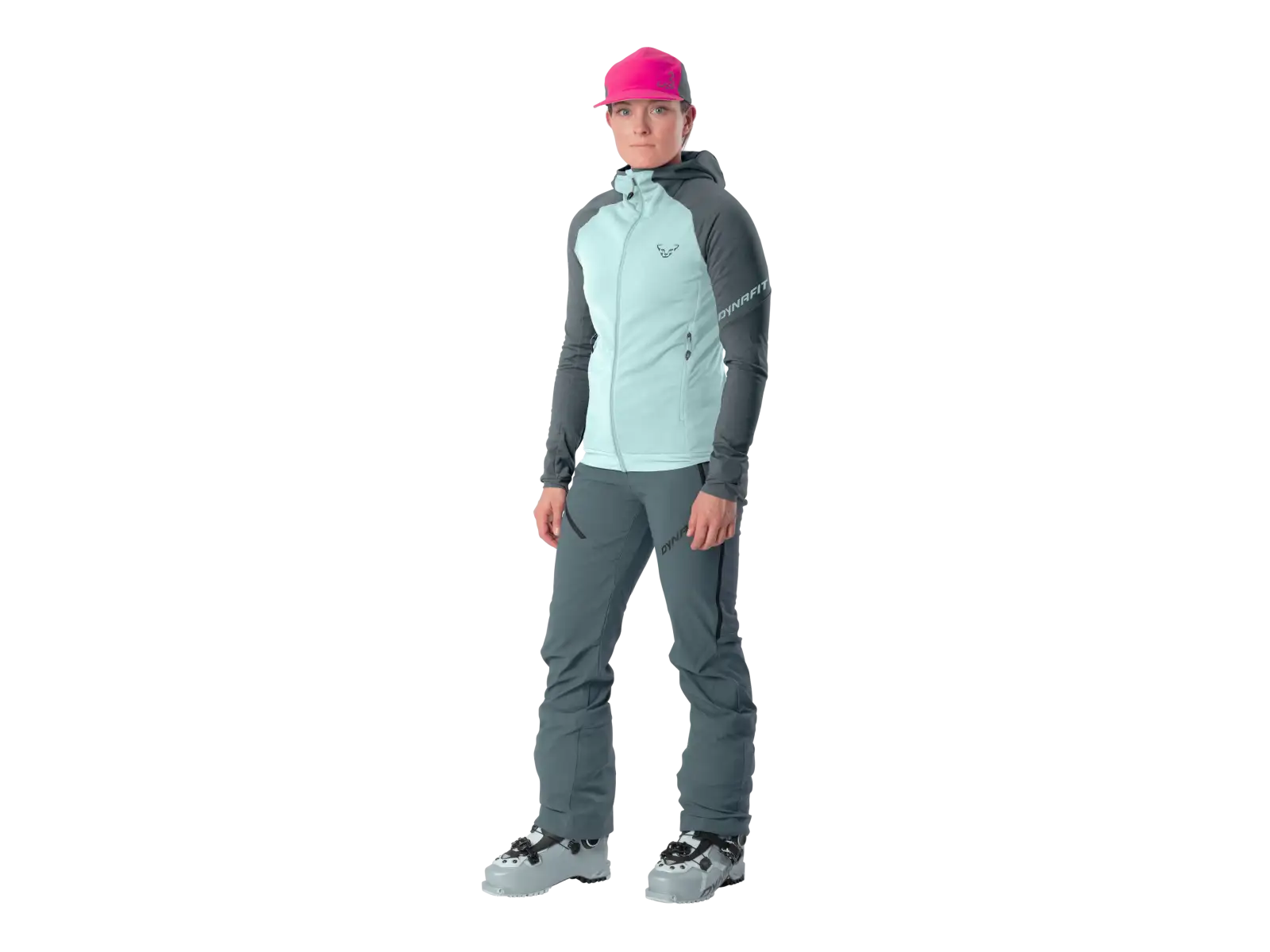 Dynafit Radical Polartec Hooded women's jacket Cinder/3180